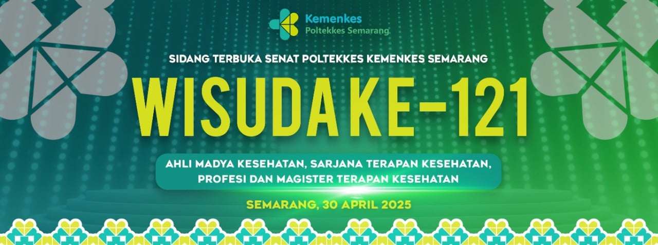 Wisuda Poltekkes Kemenkes Semarang Ke-121