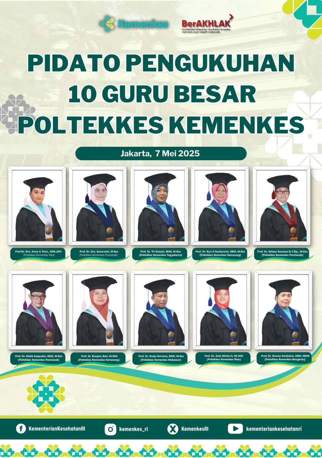 Selamat dan Sukses Prof. Dr. Kun A Susiloretni, SKM, M.Kes dan Prof. Dr. Runjati, Bdn, M.Mid
